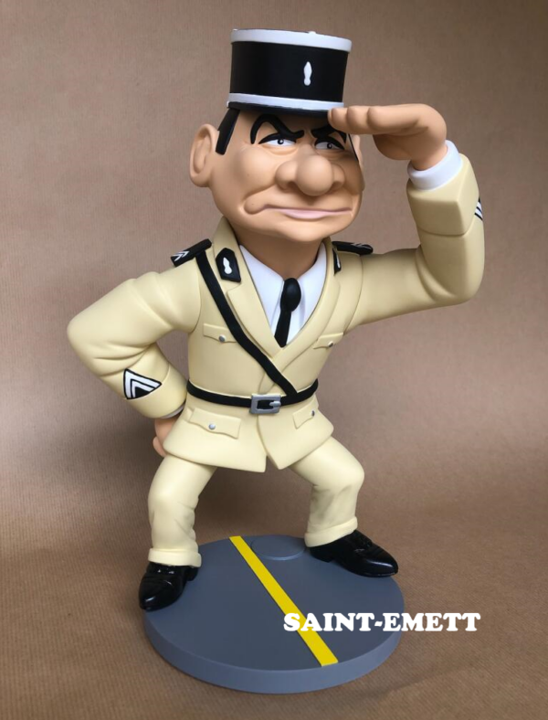 Statuettes mythiques Les Gendarmes de Saint-Tropez